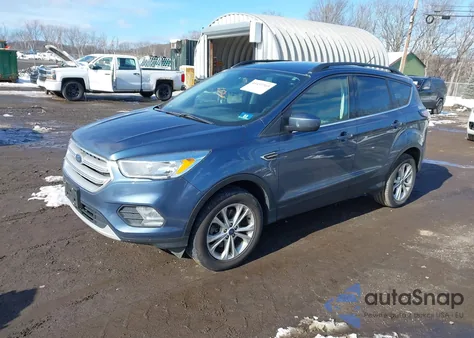 2018 Ford Escape Se z USA, uszkodzony, nr VIN 1FMCU9GDXJUA14850